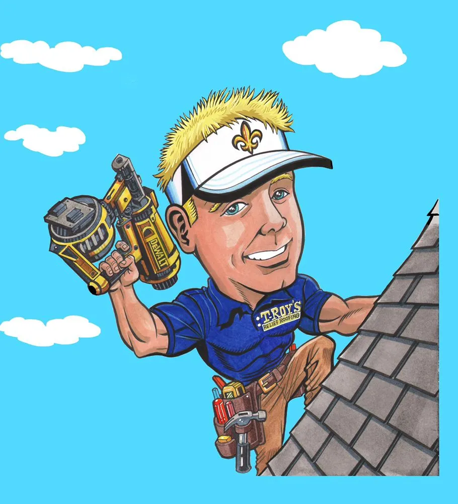 Slide of T-Roys Relief Roofing