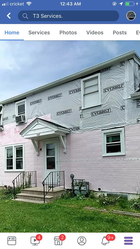 Slide of T3 Roofing/Construction