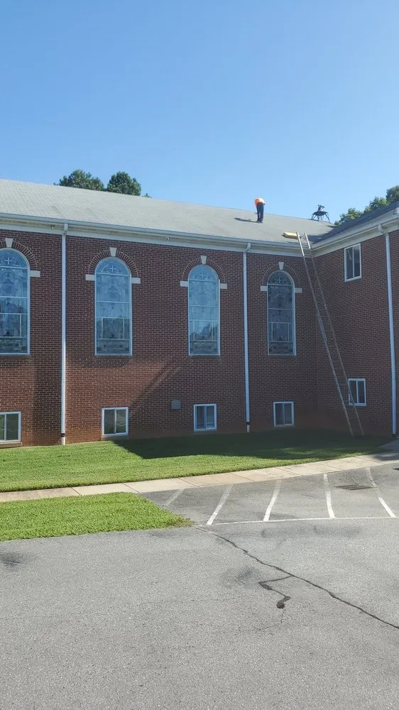 Emergency metal roofing installation in Moorseviille, NC by Tabor Roofing