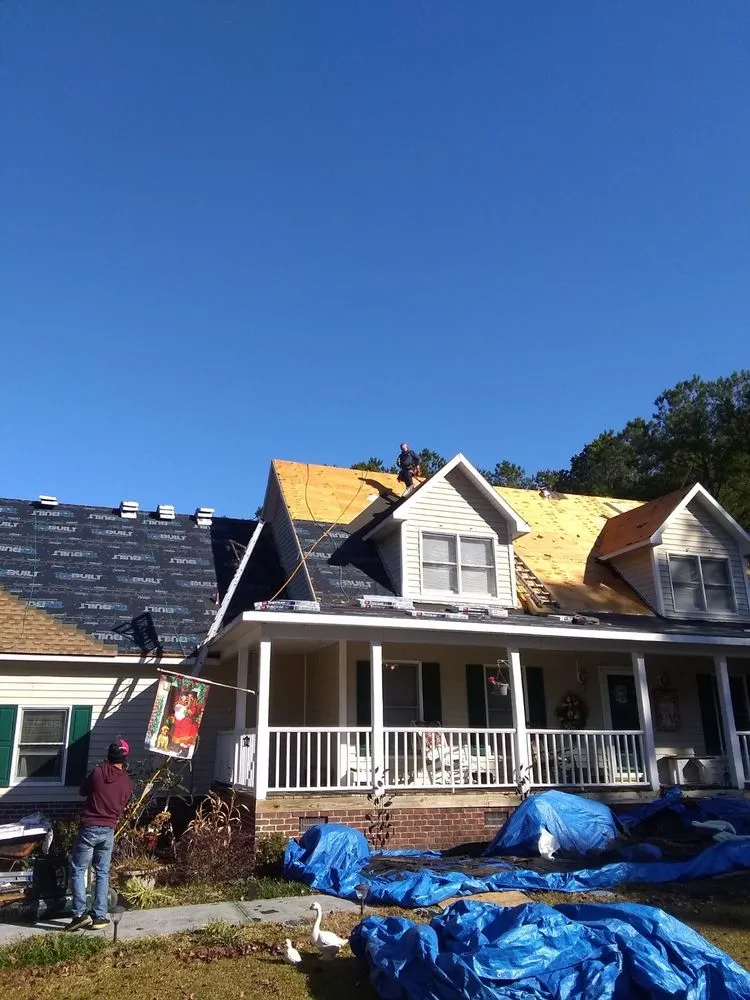 Expert roof repair in Moorseviille, NC by Tabor Roofing
