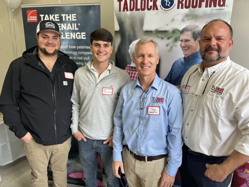 Slide of Tadlock Roofing