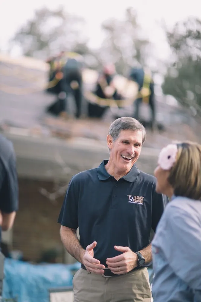 Slide of Tadlock Roofing