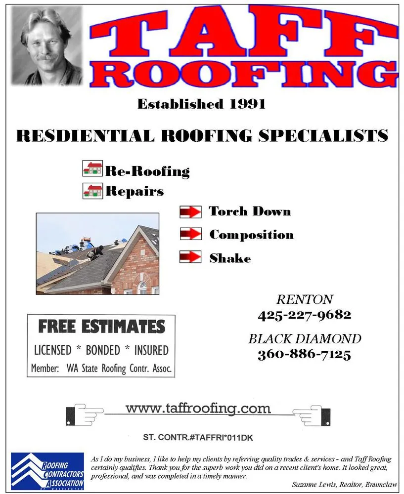 Slide of Taff Roofing