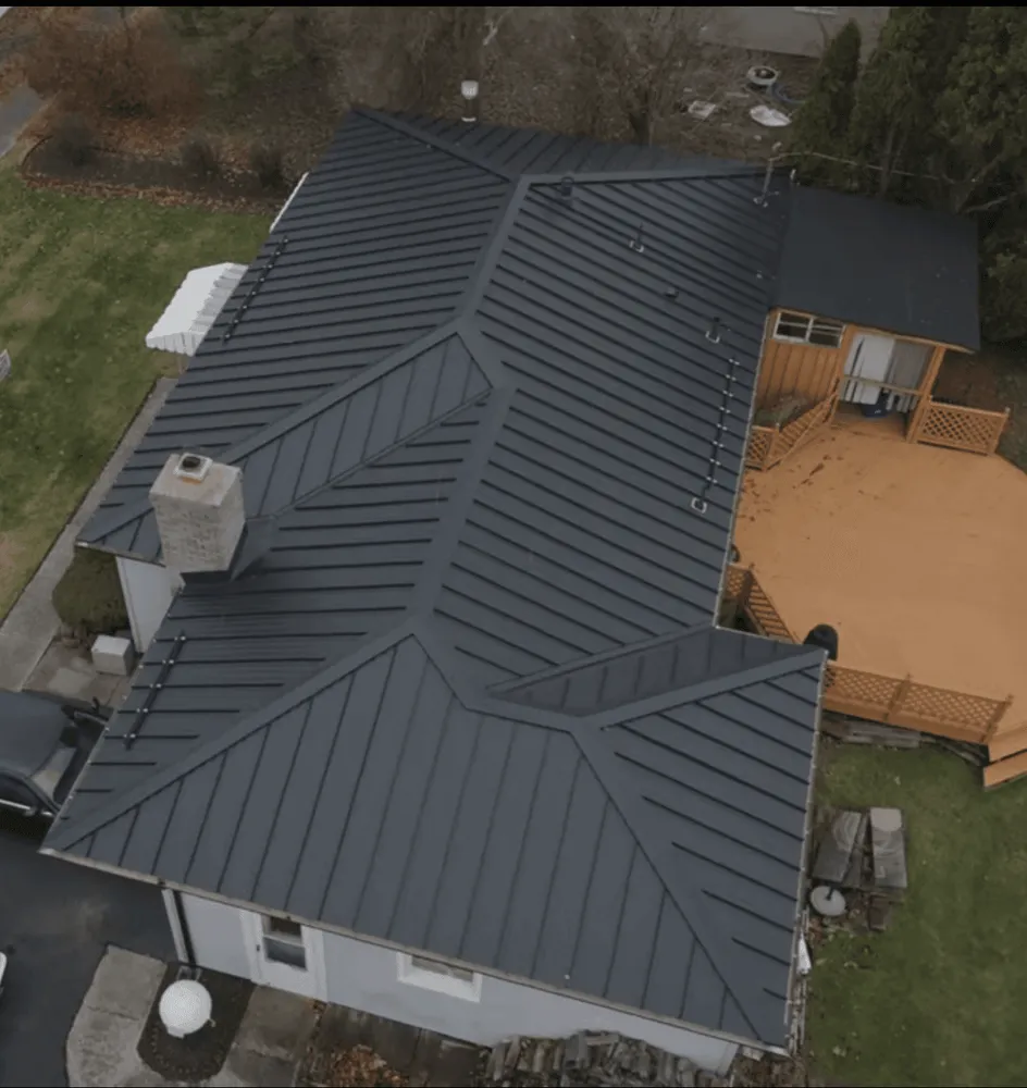 Slide of Tall Pines Roofing