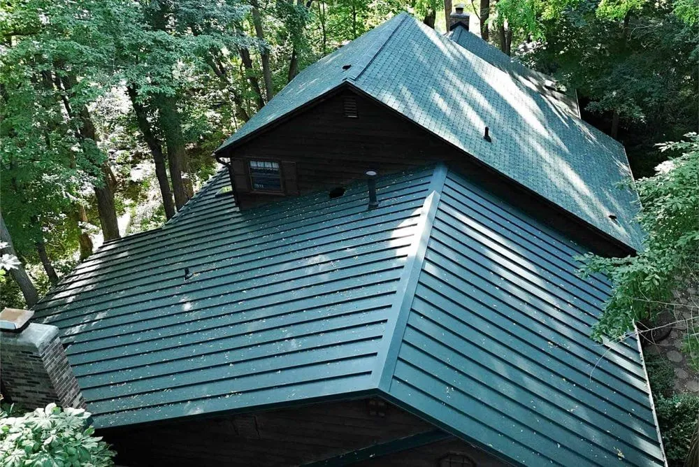 Slide of Tall Pines Roofing