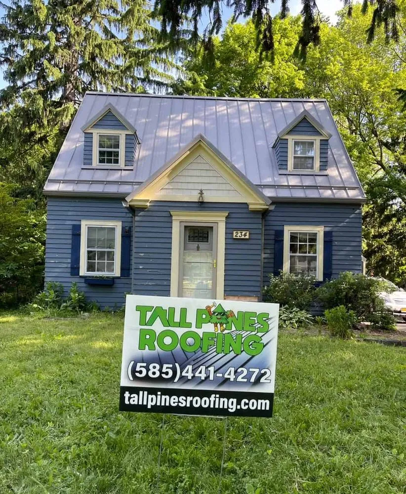 Slide of Tall Pines Roofing