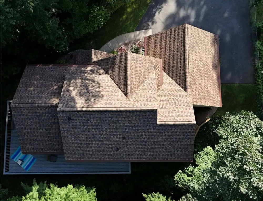 Slide of Tall Pines Roofing