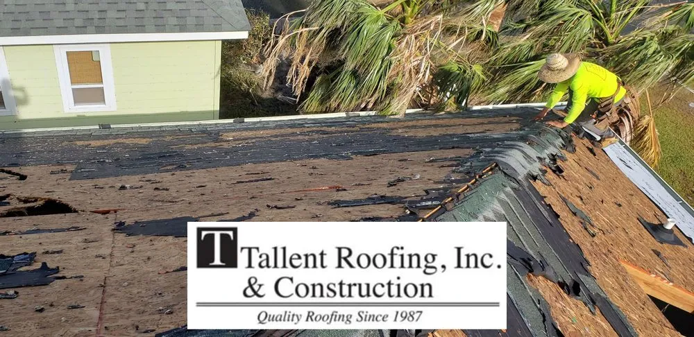 Slide of Tallent Roofing