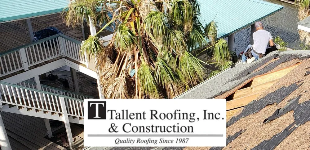 Slide of Tallent Roofing