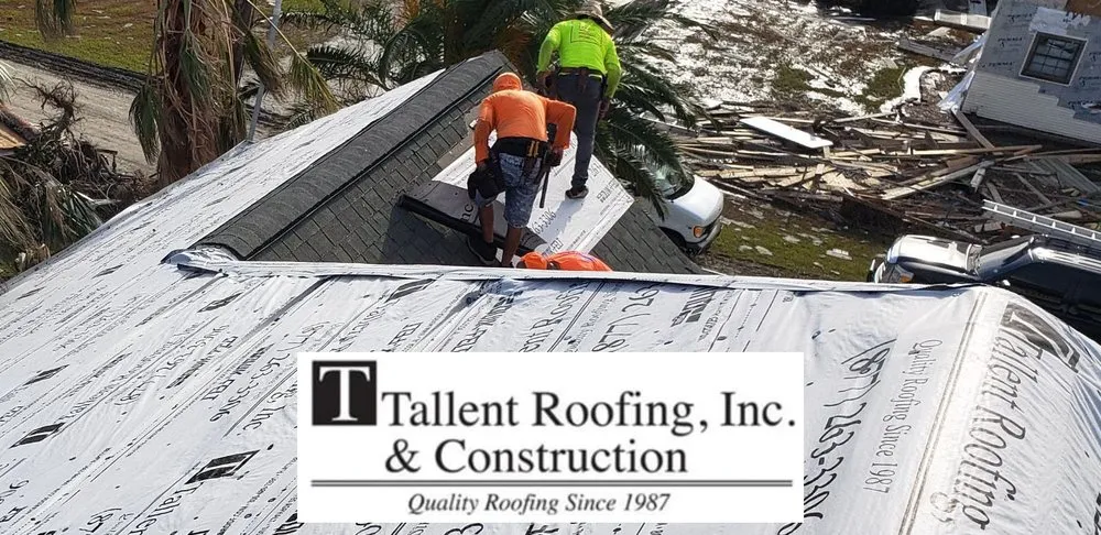 Slide of Tallent Roofing