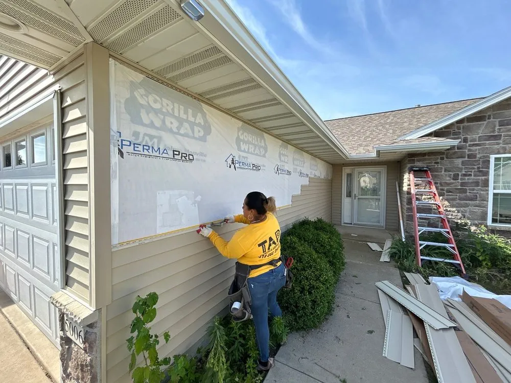 Slide of TAP Exteriors