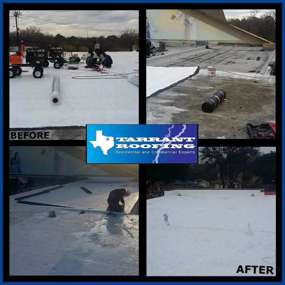 Slide of Tarrant Roofing