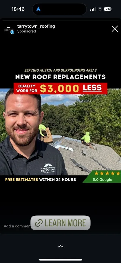 Slide of Tarrytown Roofing