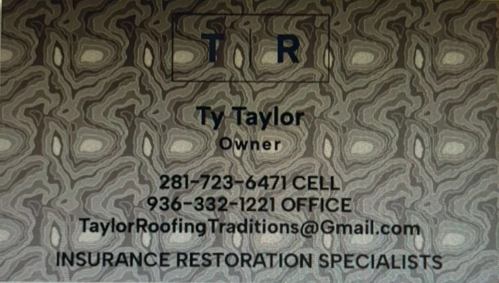 Slide of Taylor Roofing Traditions
