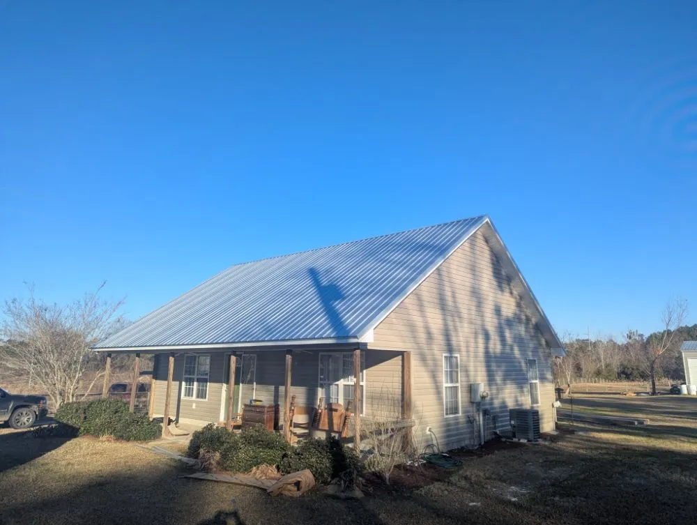 Reliable metal roofing installation in Rebecca, GA by Taylor's Painting and Home Repairs