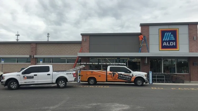 Slide of Taylor's Roofing