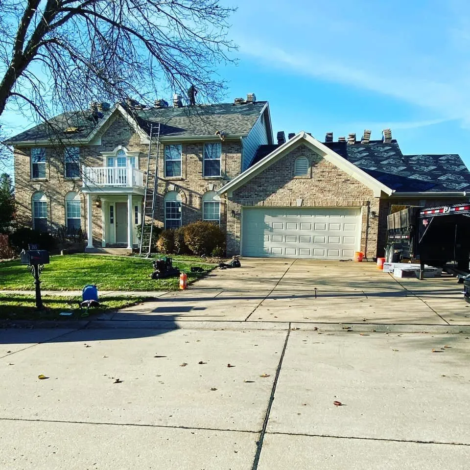 Licensed residential roofing service for residential properties in St. Peters, MO by TB Exteriors