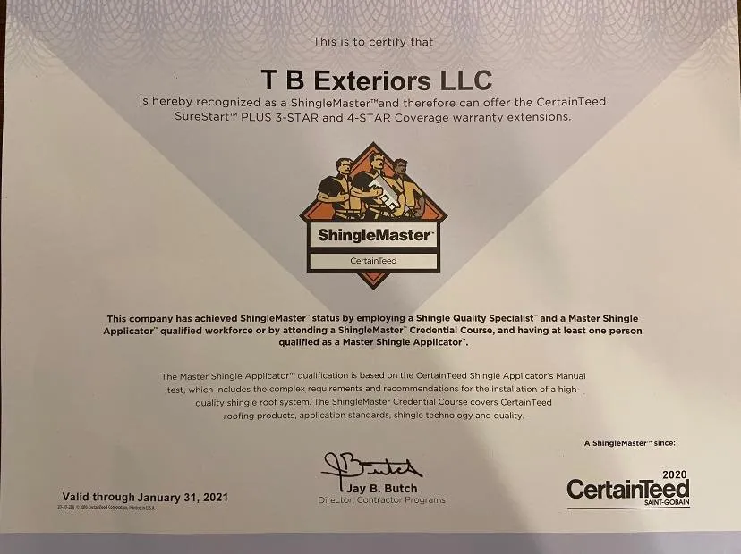 Professional roof repair in St. Peters, MO - TB Exteriors