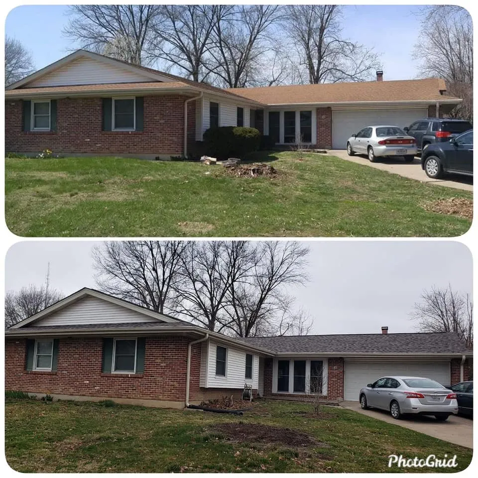 Emergency residential roofing service for residential properties in St. Peters, MO by TB Exteriors