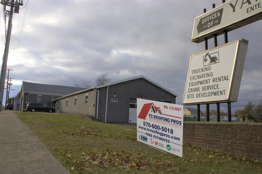 Professional roof installation in Wilkes-Barre, PA by TC Roofing Pros