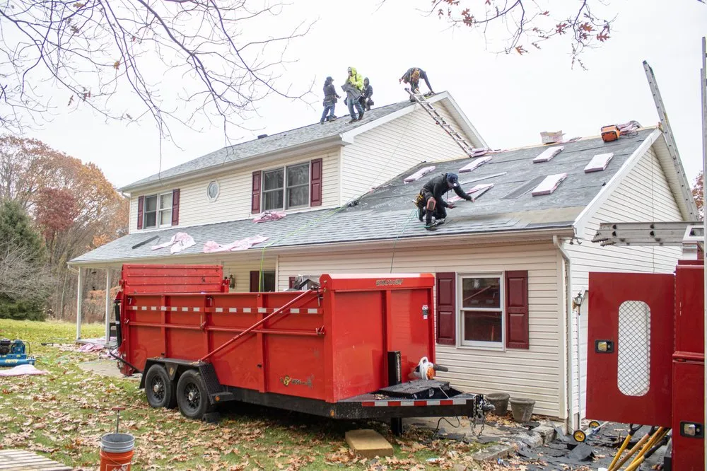 Emergency flat roof repair in Wilkes-Barre, PA by TC Roofing Pros