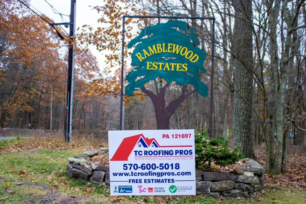 Licensed roof leak repair near you in Wilkes-Barre, PA by TC Roofing Pros