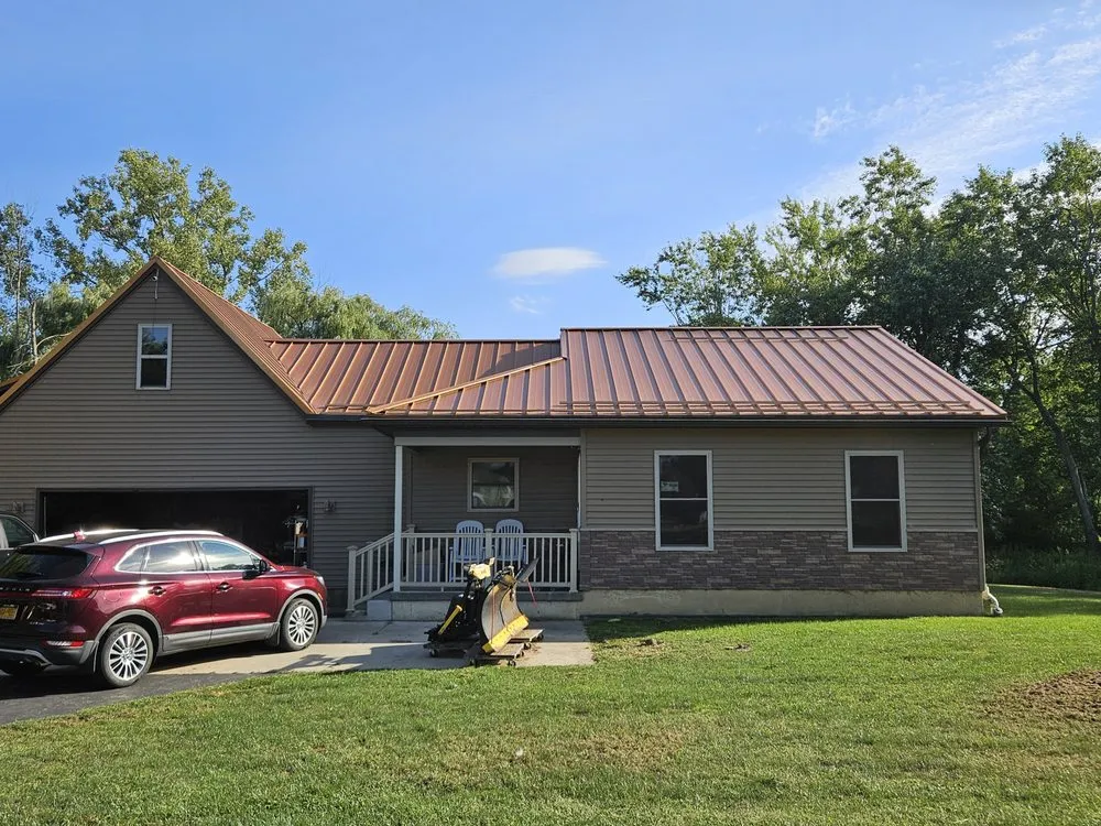 Licensed storm damage roof repair near you across Cattaraugus, NY - TCs Metal Roofing