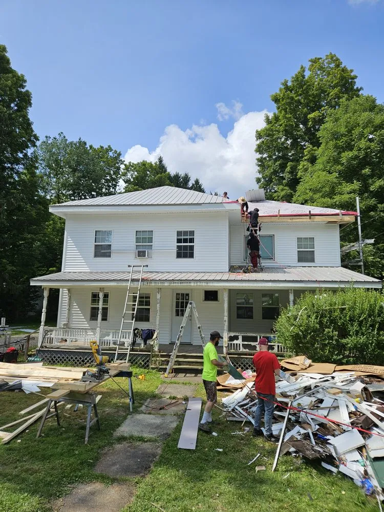 Emergency roof repair in Cattaraugus, NY - TCs Metal Roofing