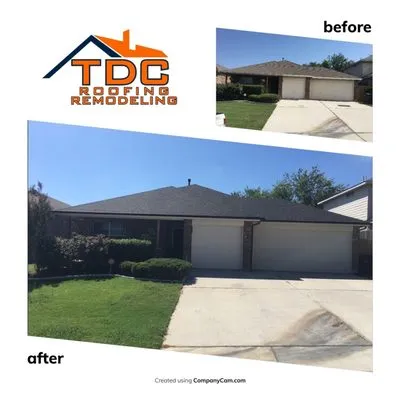 TDC Roofing and Remodeling Logo