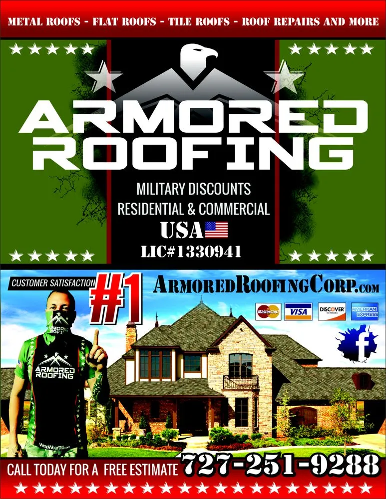 Slide of Team Armored Roofing