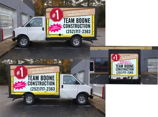 Team Boone Construction Logo