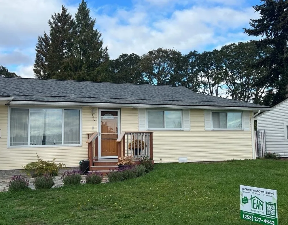 Slide of Team Roofing Northwest