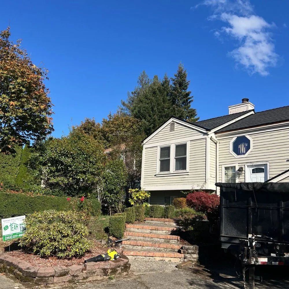 Slide of Team Roofing Northwest