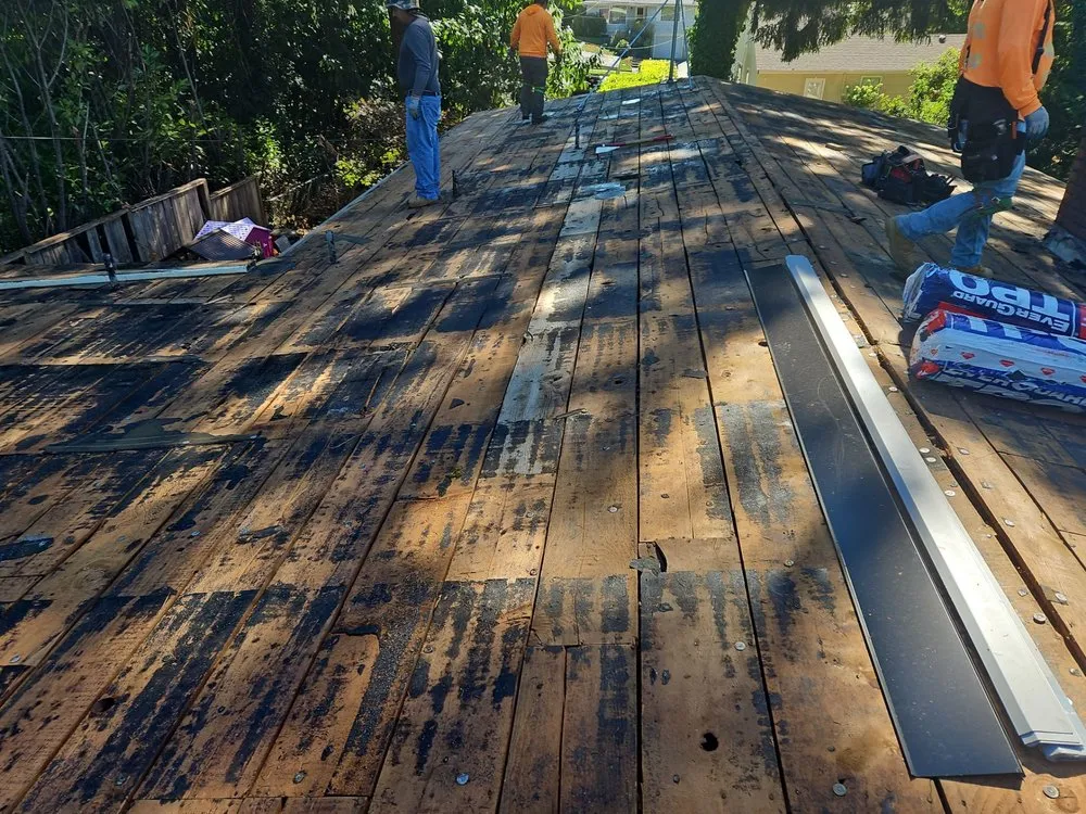 Slide of Team Roofing Northwest