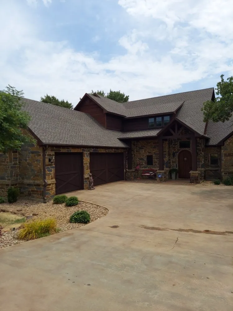 Licensed roof repair after storm damage in Gordonville, TX by Team Texas Construction