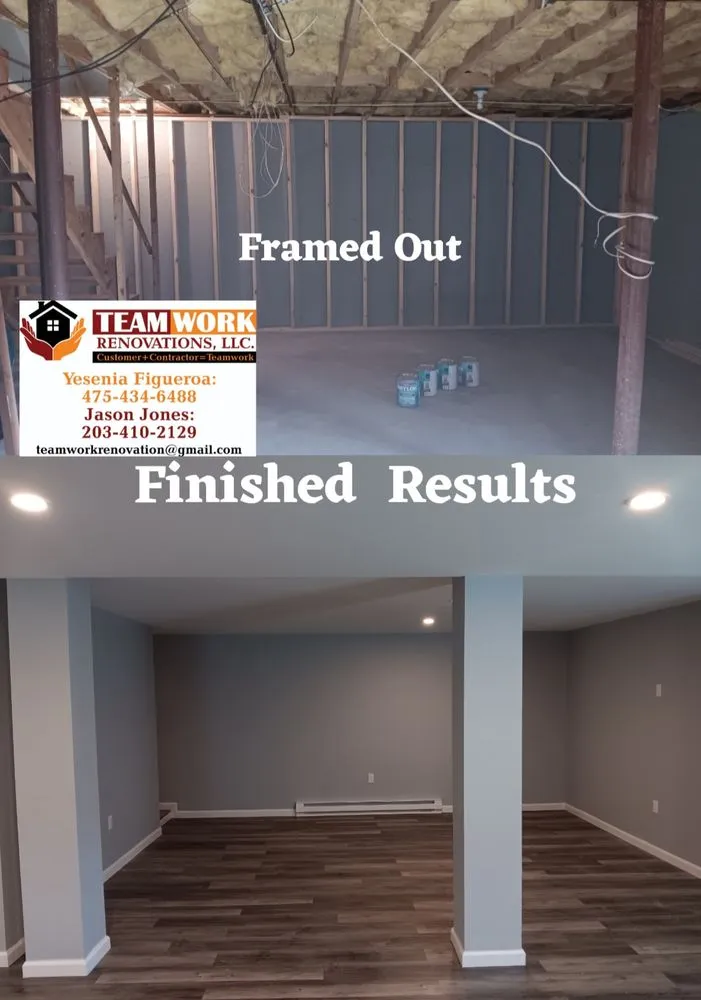 Slide of Team Work Renovations