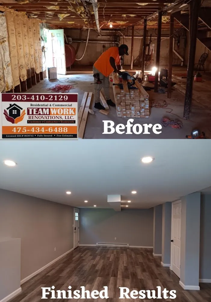 Slide of Team Work Renovations