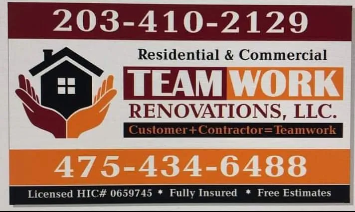 Slide of Team Work Renovations