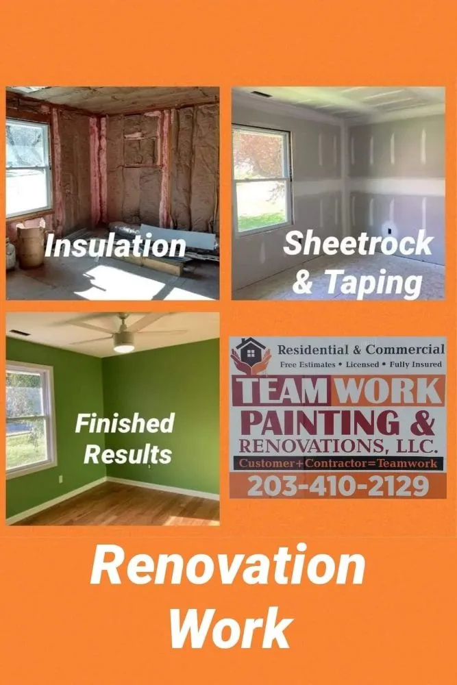 Slide of Team Work Renovations