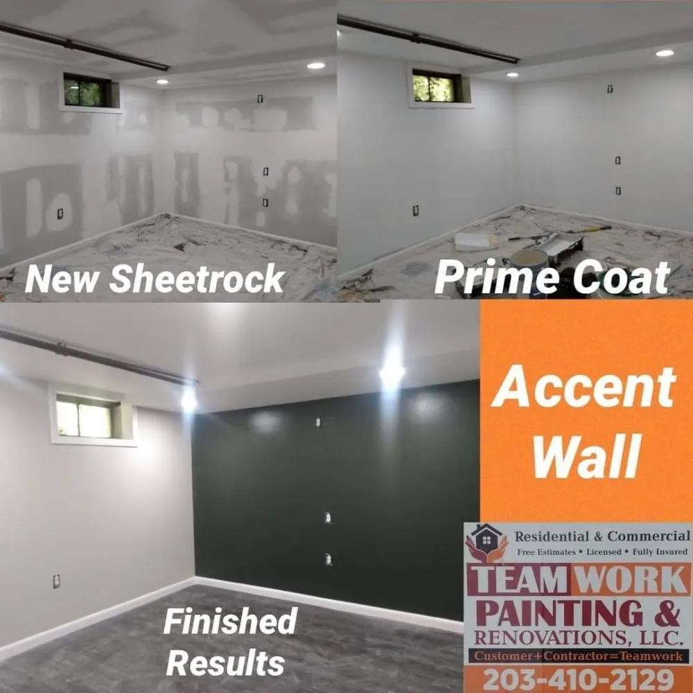 Slide of Team Work Renovations