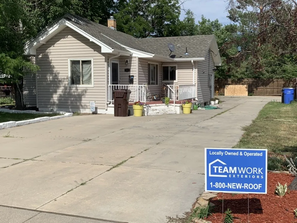 Professional roof leak repair for homes in Black Hawk, SD by Teamwork Exteriors