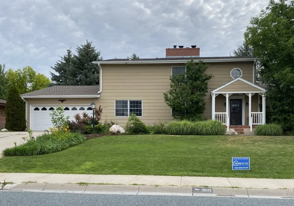 Professional flat roof repair after storm damage in Black Hawk, SD by Teamwork Exteriors
