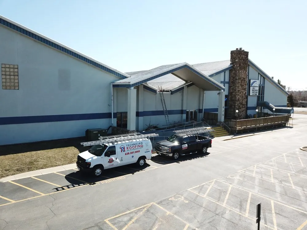 Slide of Technician Roofing