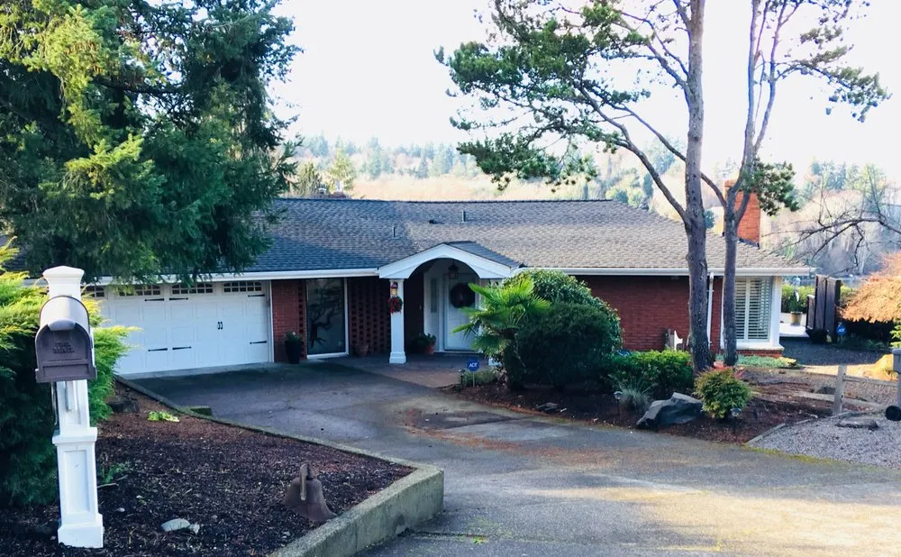 Slide of Tedrick's Roofing