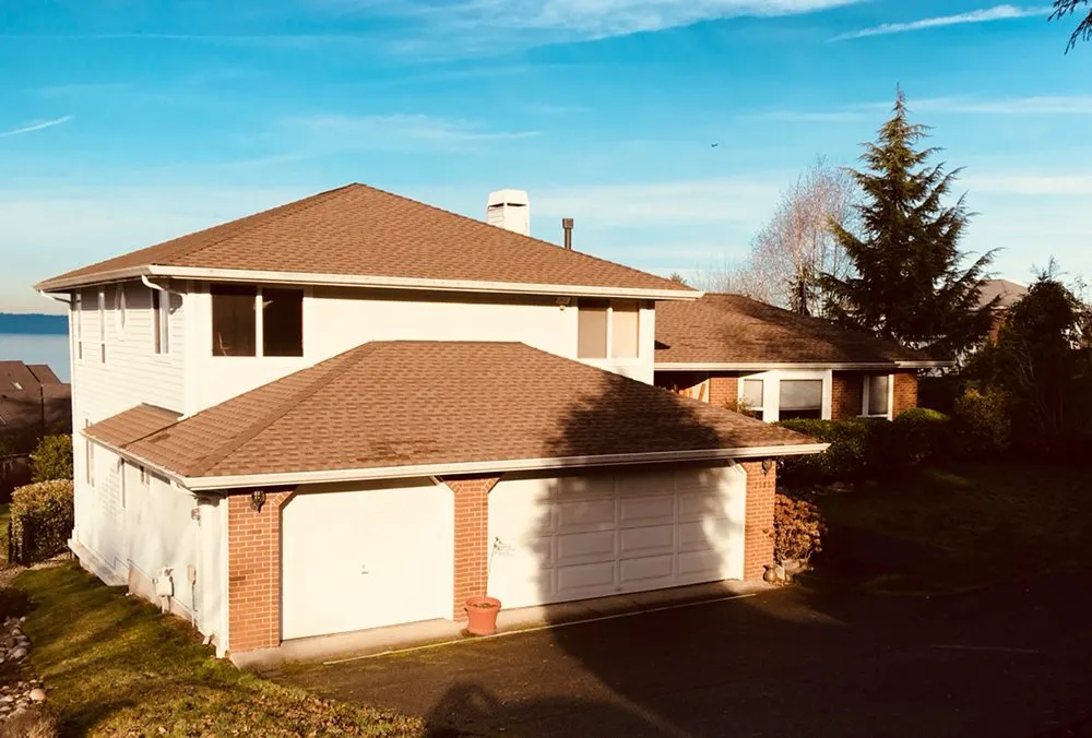 Slide of Tedrick's Roofing