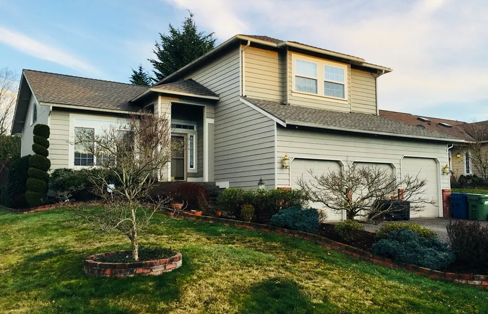 Slide of Tedrick's Roofing