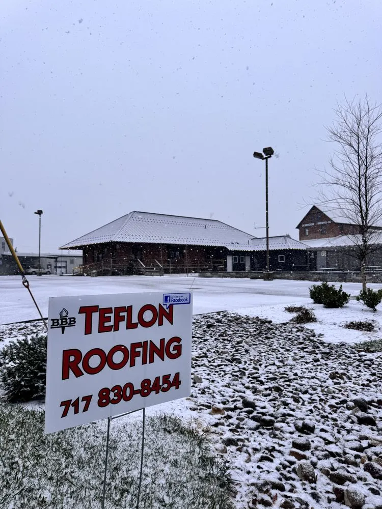 Slide of Teflon Roofing