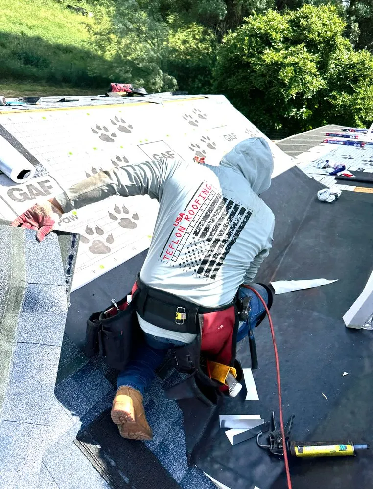 Slide of Teflon Roofing