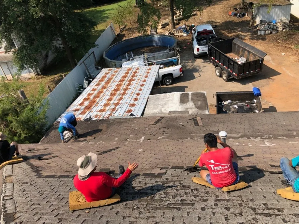 Slide of Temo Roofing and Metal