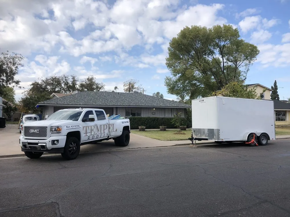 Slide of Tempel Roofing